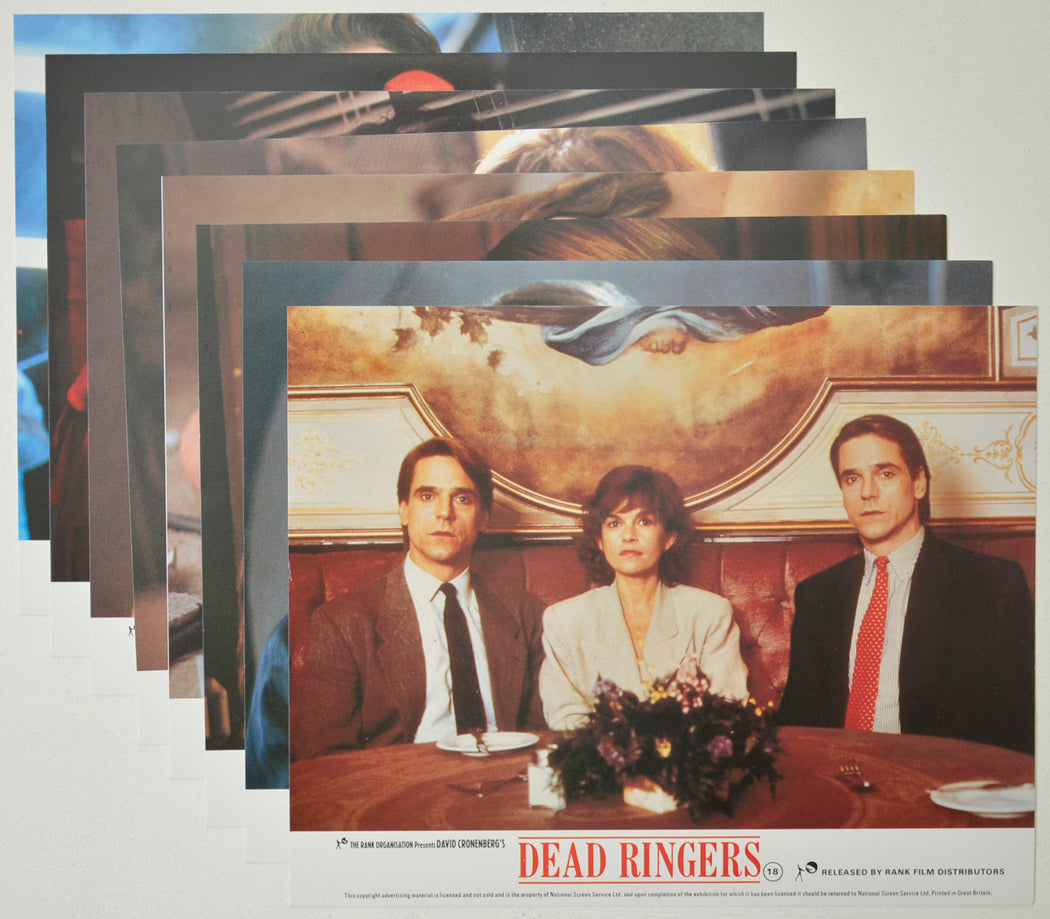 DEAD RINGERS (Full View) Cinema Set of Colour FOH Stills / Lobby Cards  