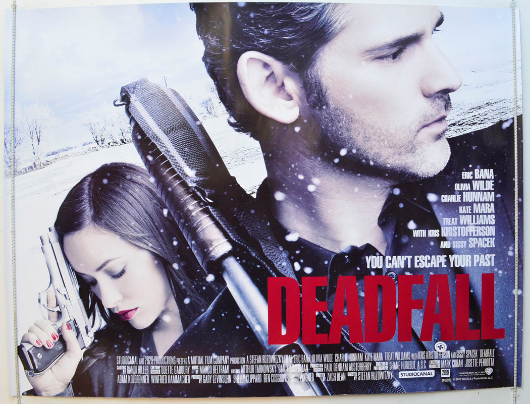 Deadfall Original British Quad Poster - Film Poster - Movie Poster 