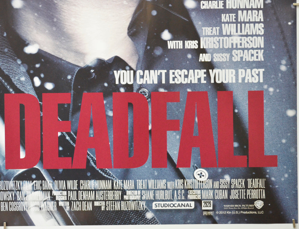 DEADFALL (Bottom Right) Cinema Quad Movie Poster 