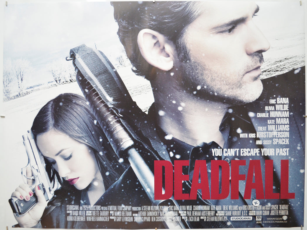 Deadfall Original Quad Poster - Film Poster - Movie Poster