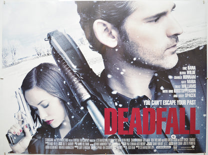 Deadfall Original Quad Poster - Film Poster - Movie Poster