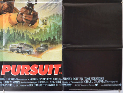 DEADLY PURSUIT (Bottom Right) Cinema Quad Movie Poster 