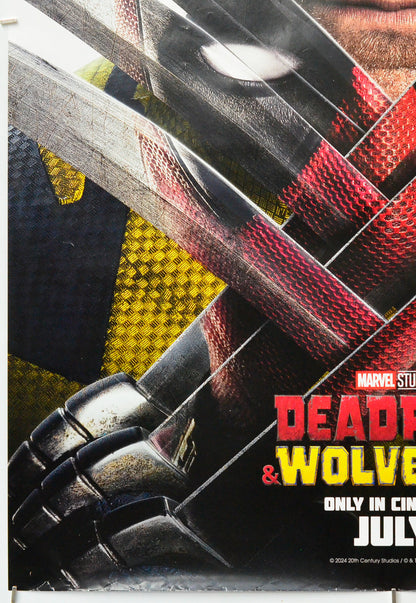 Deadpool and Wolverine (Bottom Left) Cinema One Sheet Movie Poster 