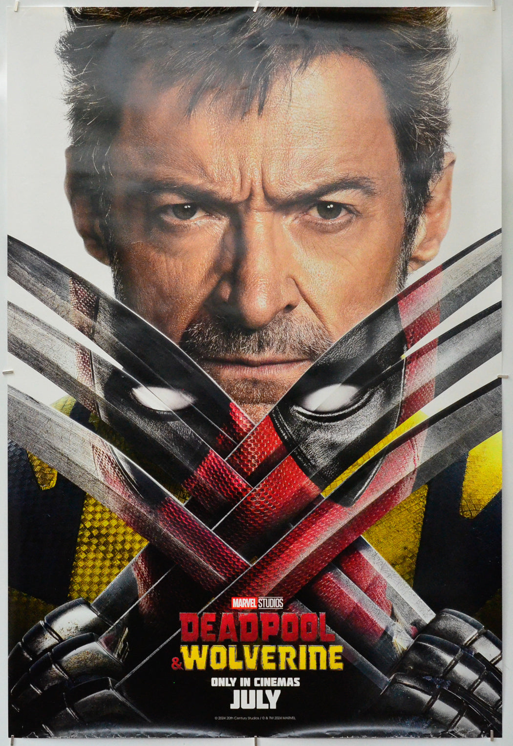 Deadpool and Wolverine - Original One Sheet Poster - Film Poster - Movie Poster 