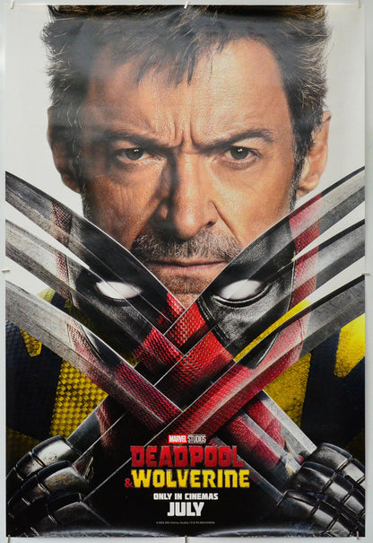 Deadpool and Wolverine - Original One Sheet Poster - Film Poster - Movie Poster 