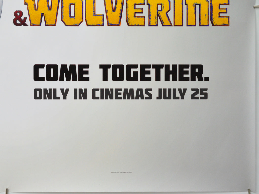 Deadpool and Wolverine (Bottom Right) Cinema Quad Movie Poster 