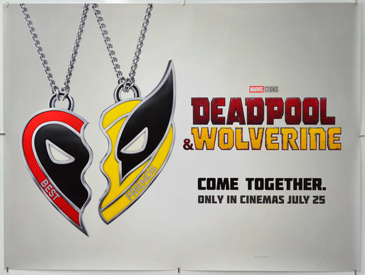 Deadpool and Wolverine - Original Quad Poster - Film Poster - Movie Poster