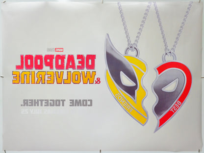 Deadpool and Wolverine (Back) Cinema Quad Movie Poster 