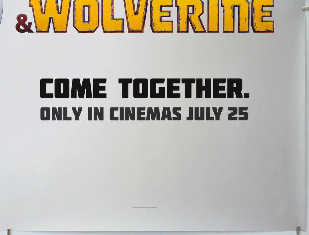 Deadpool and Wolverine (Bottom Right) Cinema Quad Movie Poster 