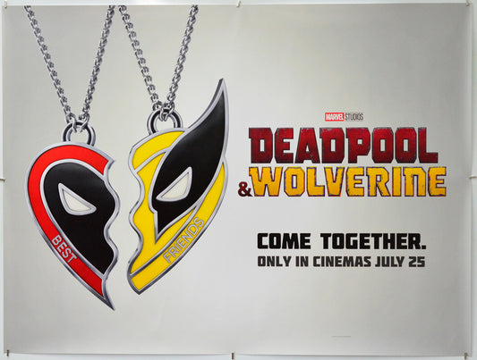 Deadpool and Wolverine - Original Quad Poster - Film Poster - Movie Poster