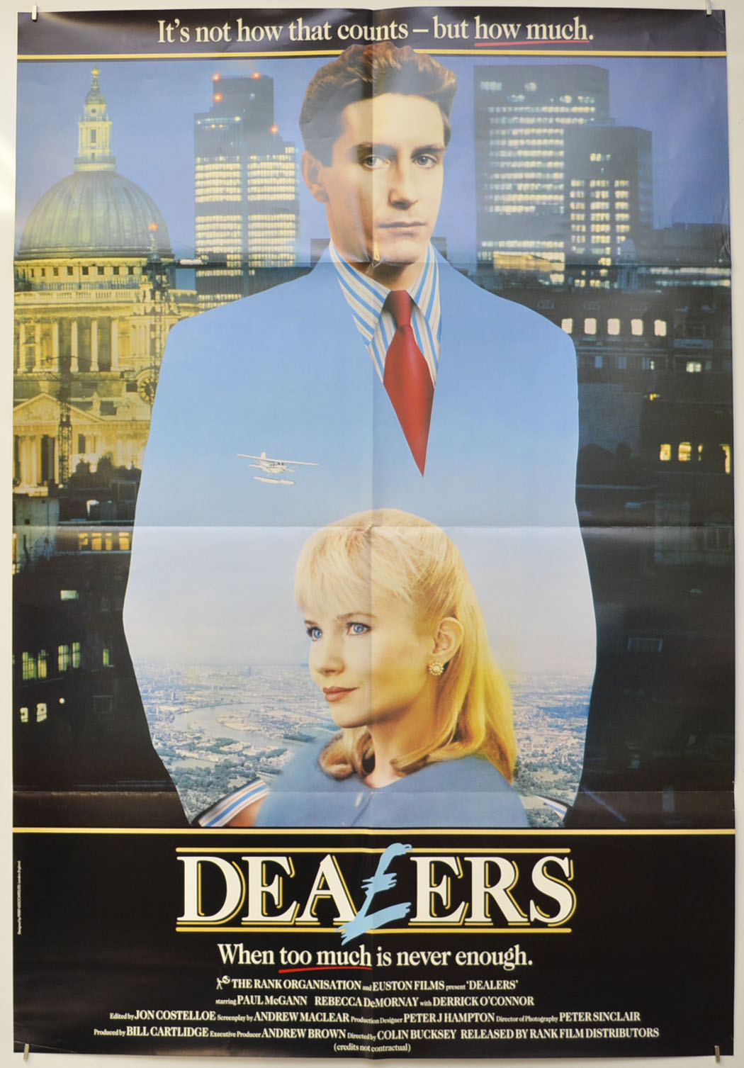 Dealers Original One Sheet Poster - Film Poster - Movie Poster