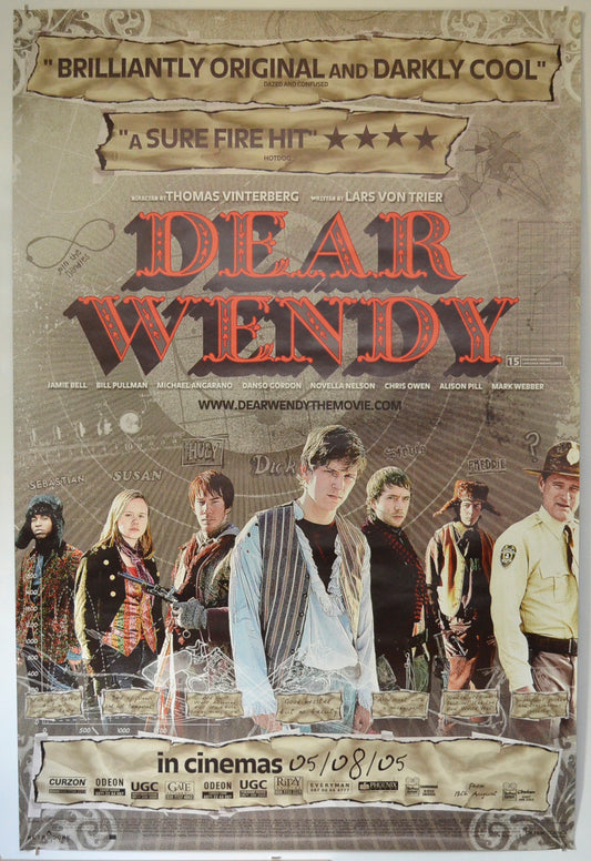 Dear Wendy  Original British 4 Sheet Poster  (Written by : Lars Von Trier)   Original British 4 Sheet Poster - Film Poster - Movie Poster