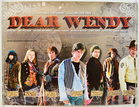 Dear Wendy  (Written by : Lars Von Trier)   Original Quad Poster - Film Poster - Movie Poster  