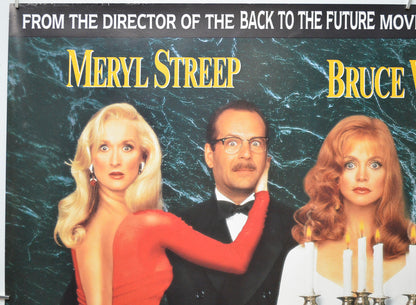 DEATH BECOMES HER (Top Left) Cinema Quad Movie Poster 