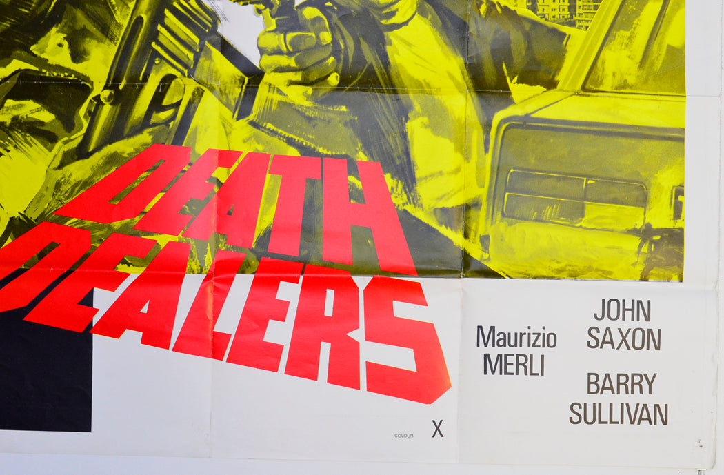 DEATH DEALERS (Bottom Right) Cinema Quad Movie Poster 