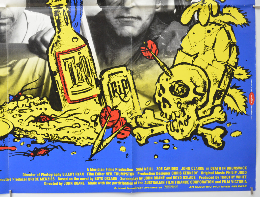 DEATH IN BRUNSWICK (Bottom Right) Cinema Quad Movie Poster 