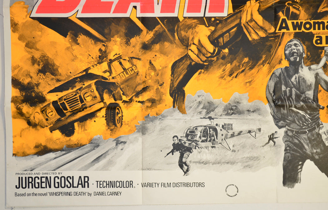 DEATH IN THE SUN (Bottom Left) Cinema Quad Movie Poster 