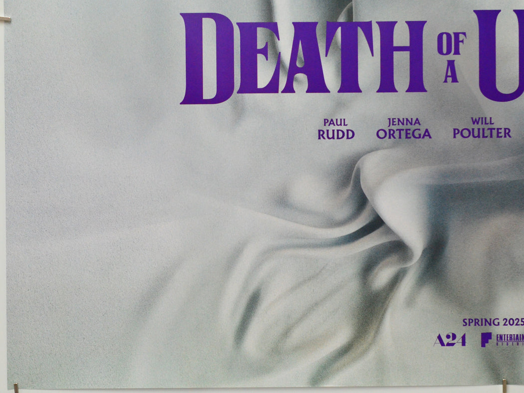 Death of a Unicorn (Bottom Left) Cinema Quad Movie Poster 