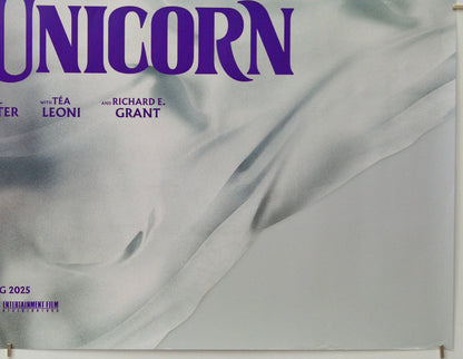 Death of a Unicorn (Bottom Right) Cinema Quad Movie Poster 