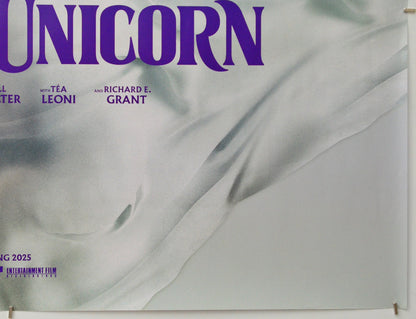 Death of a Unicorn (Bottom Right) Cinema Quad Movie Poster 