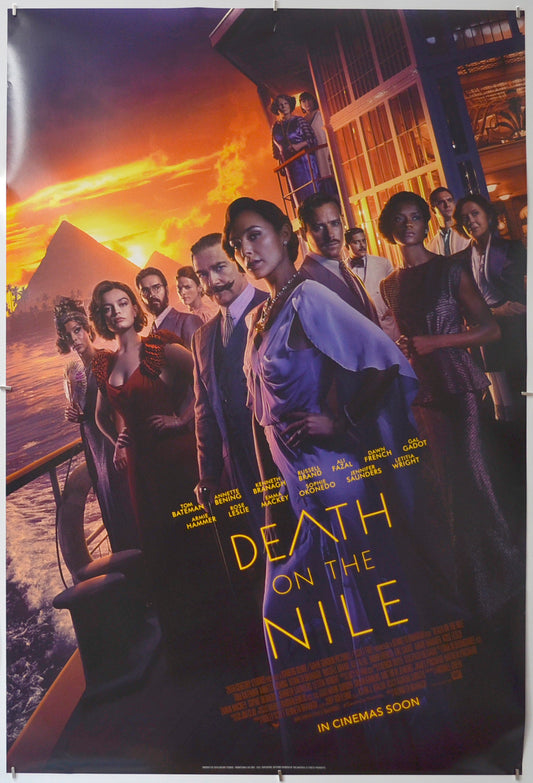 Death On The Nile - Original One Sheet Poster - Film Poster - Movie Poster