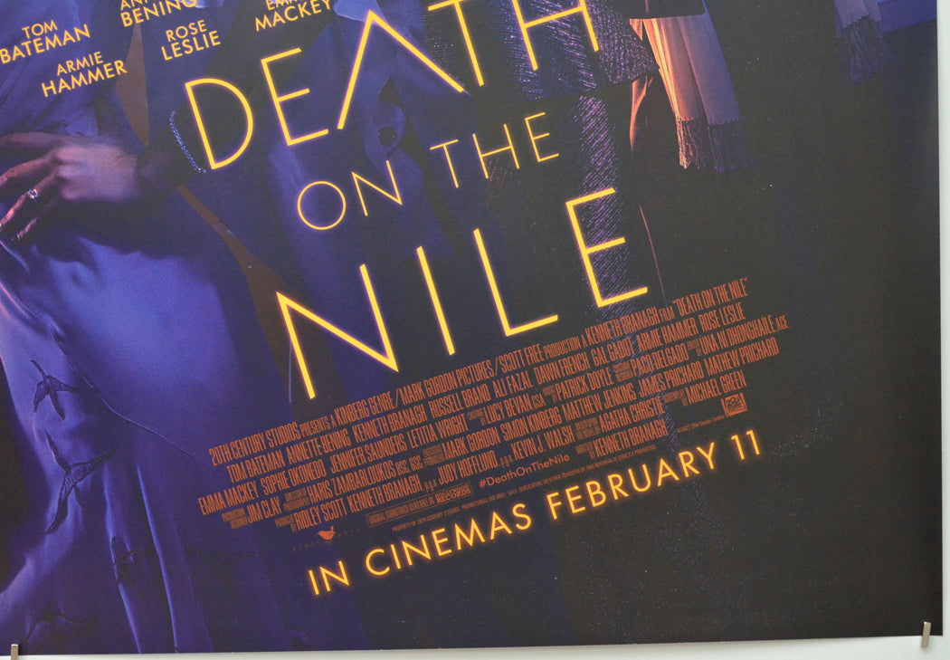 DEATH ON THE NILE (Bottom Right) Cinema Quad Movie Poster 