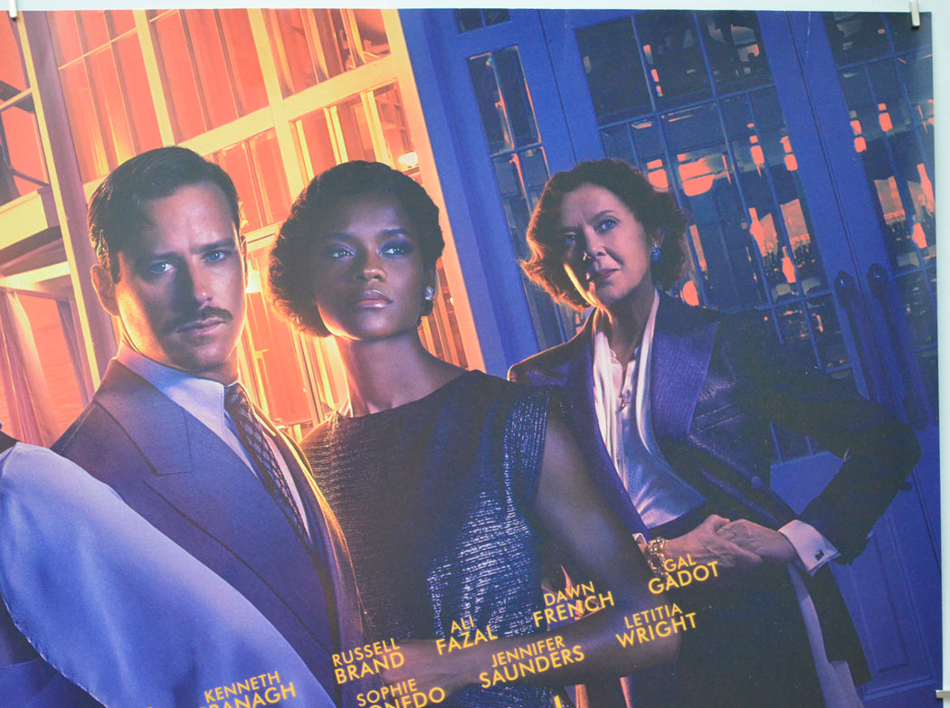 DEATH ON THE NILE (Top Right) Cinema Quad Movie Poster 