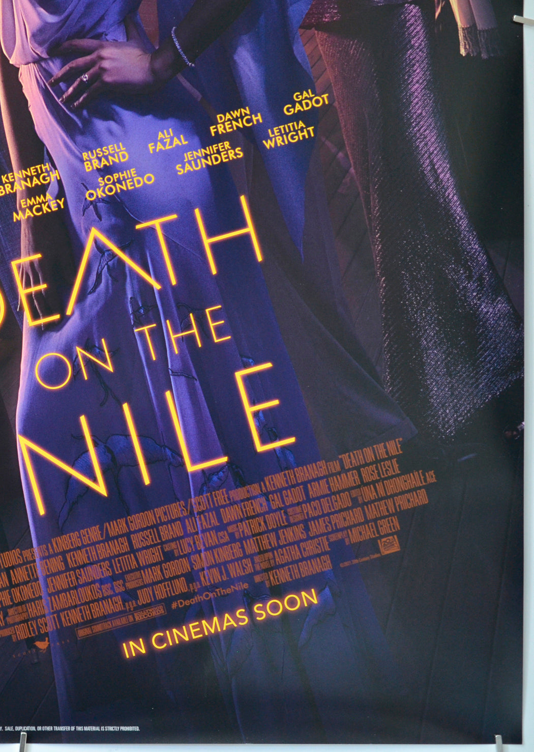 Death On The Nile (Bottom Right) Cinema One Sheet Movie Poster 