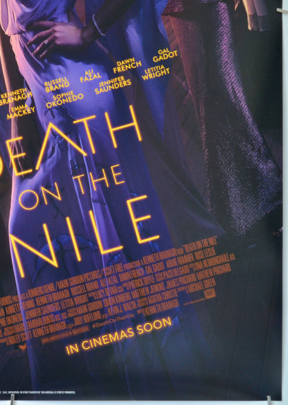 Death On The Nile (Bottom Right) Cinema One Sheet Movie Poster 