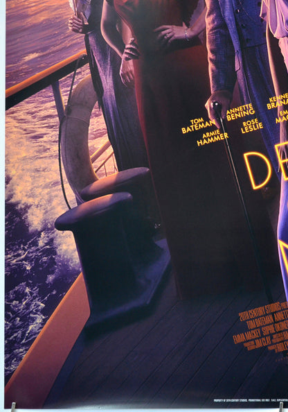 Death On The Nile (Bottom Left) Cinema One Sheet Movie Poster 