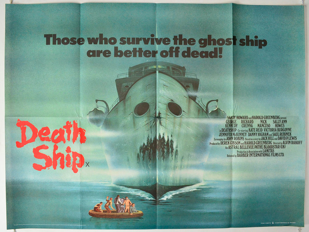 Death Ship Original British Quad Poster - Movie Poster