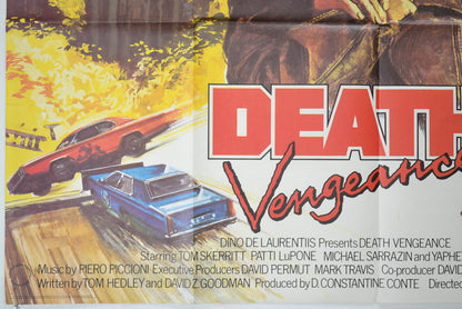 DEATH VENGEANCE (Bottom Left) Cinema Quad Movie Poster 