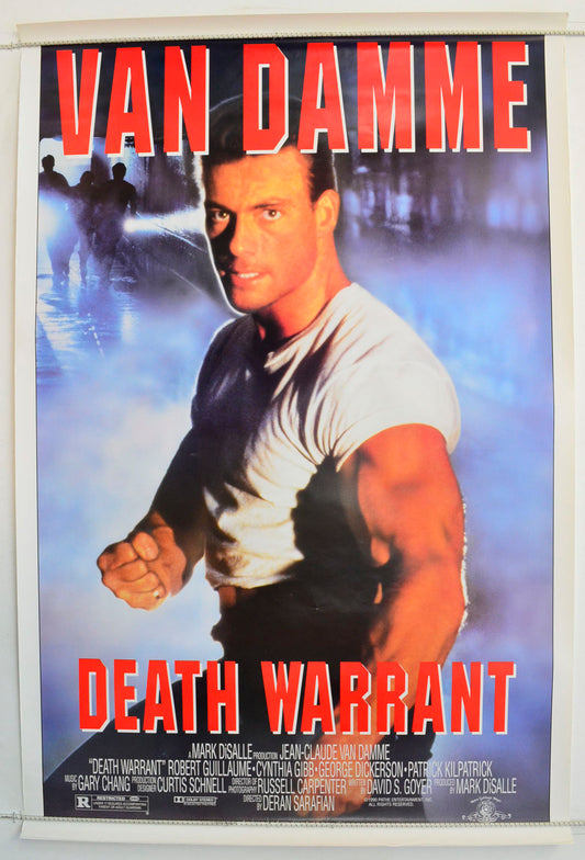 Death Warrant  Original One Sheet Poster - Film Poster - Movie Poster