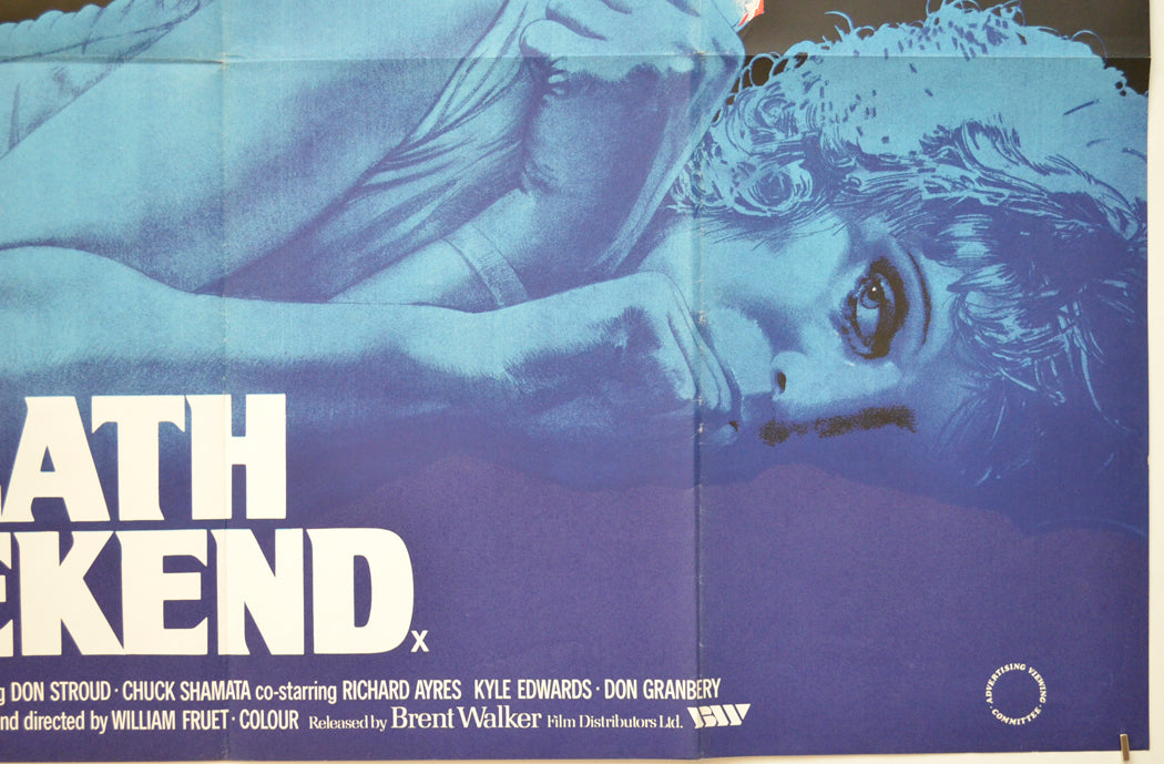 DEATH WEEKEND (Bottom Right) Cinema Quad Movie Poster 