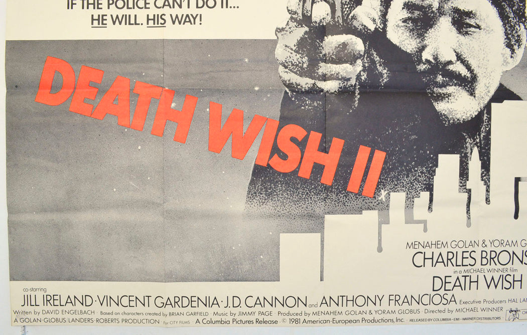 DEATH WISH II - Bottom Left