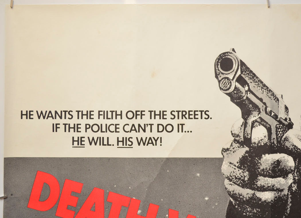 DEATH WISH II (Top Left) Cinema Quad Movie Poster 