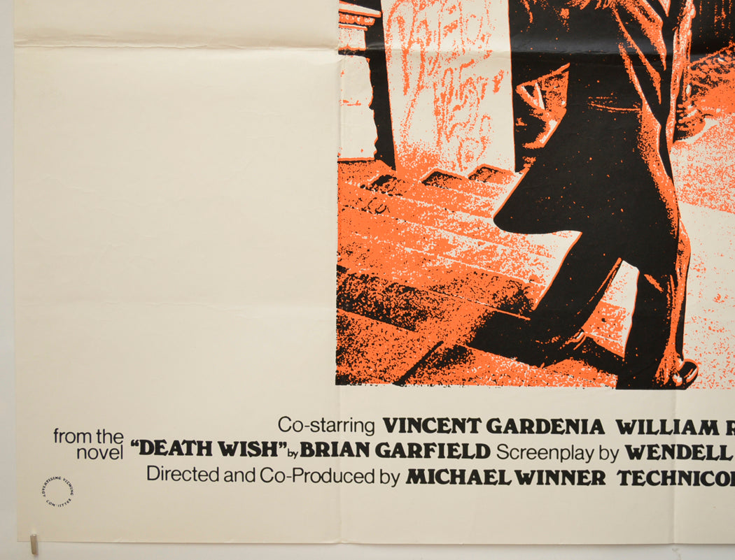 DEATH WISH (Bottom Left) Cinema Quad Movie Poster 