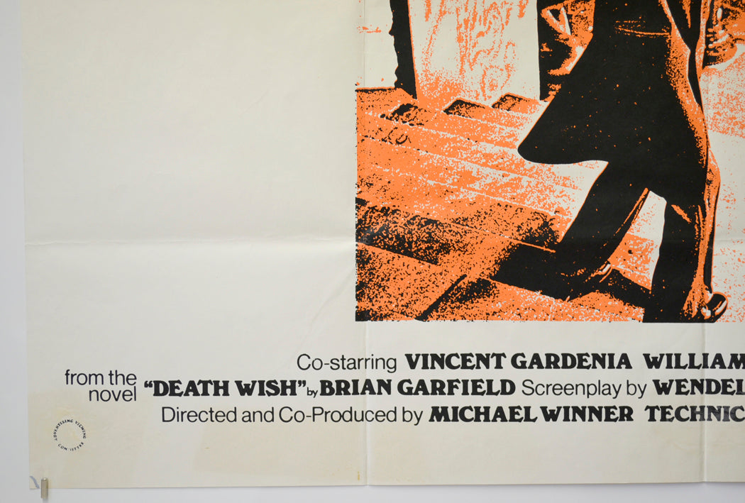 DEATH WISH (Bottom Left) Cinema Quad Movie Poster 