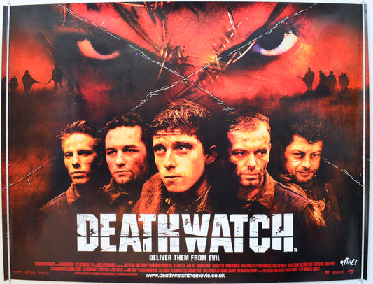 Deathwatch Original British Quad Poster - Film Poster - Movie Poster 