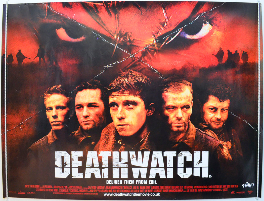 Deathwatch Original British Quad Poster - Film Poster - Movie Poster 