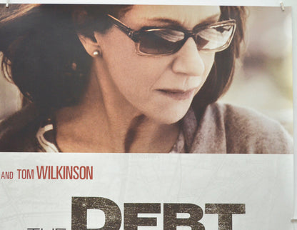 THE DEBT (Top Right) Cinema Quad Movie Poster 