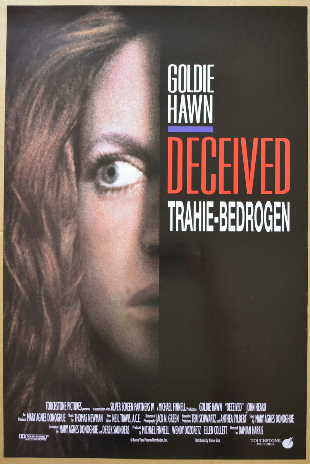 Deceived  Original Belgian Poster - Film Poster - Movie Poster