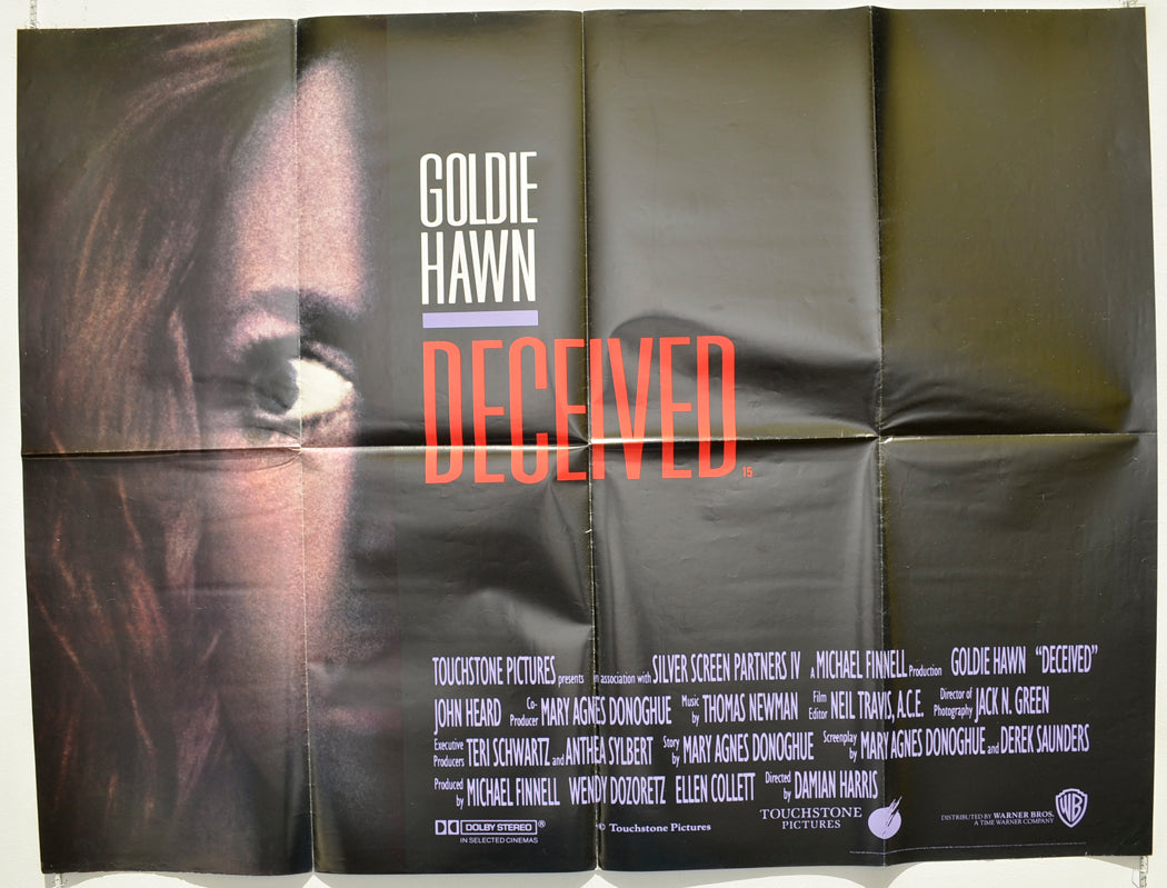 Deceived Original Quad Poster - Film Poster - Movie Poster  