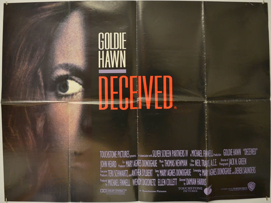 Deceived Original Quad Poster - Film Poster - Movie Poster