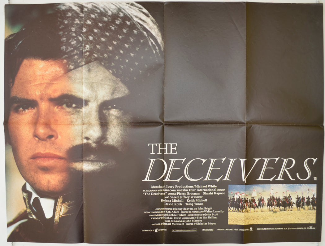 The Deceivers   Original Quad Poster - Film Poster - Movie Poster 