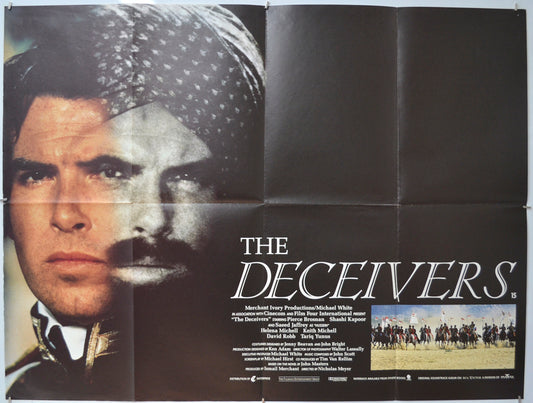 The Deceivers Original Quad Poster - Film Poster - Movie Poster