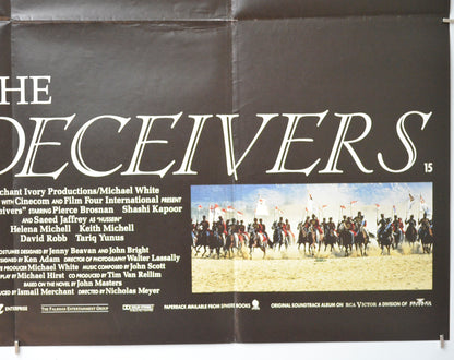 THE DECEIVERS (Bottom Right) Cinema Quad Movie Poster 