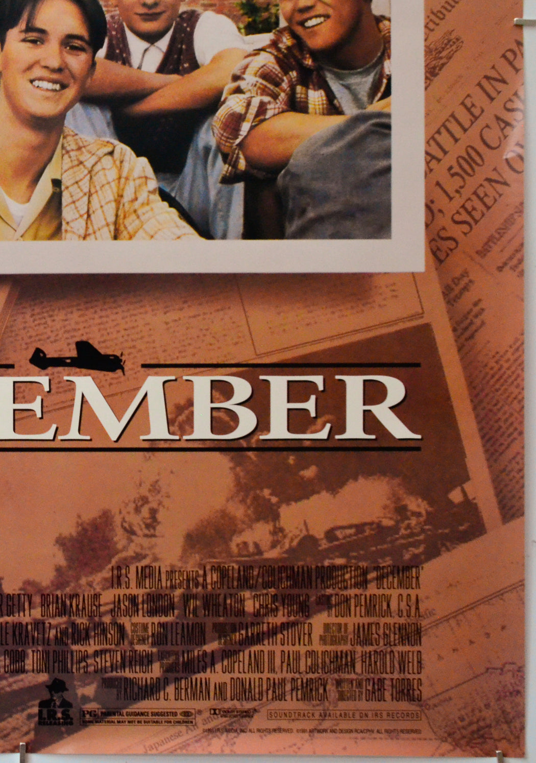 December (Bottom Right) Cinema One Sheet Movie Poster 