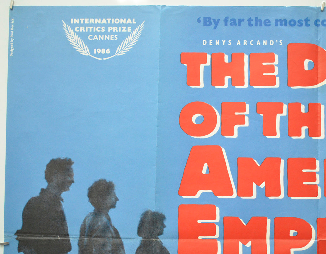 THE DECLINE OF THE AMERICAN EMPIRE (Top Left) Cinema Quad Movie Poster 