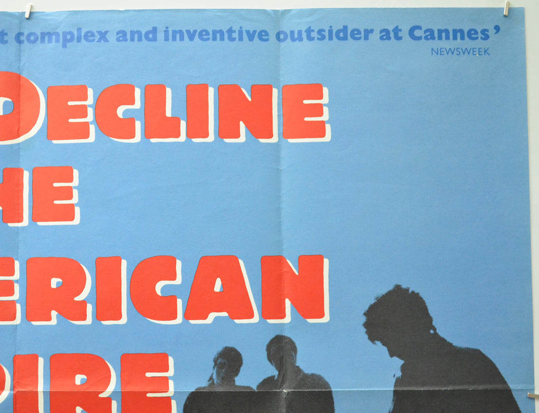 THE DECLINE OF THE AMERICAN EMPIRE (Top Right) Cinema Quad Movie Poster 